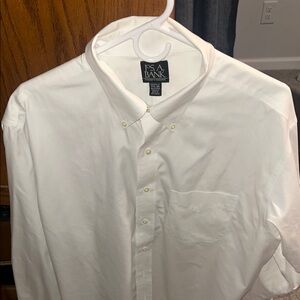 Jos. A. Bank Men's Classic Cream Dress Shirt